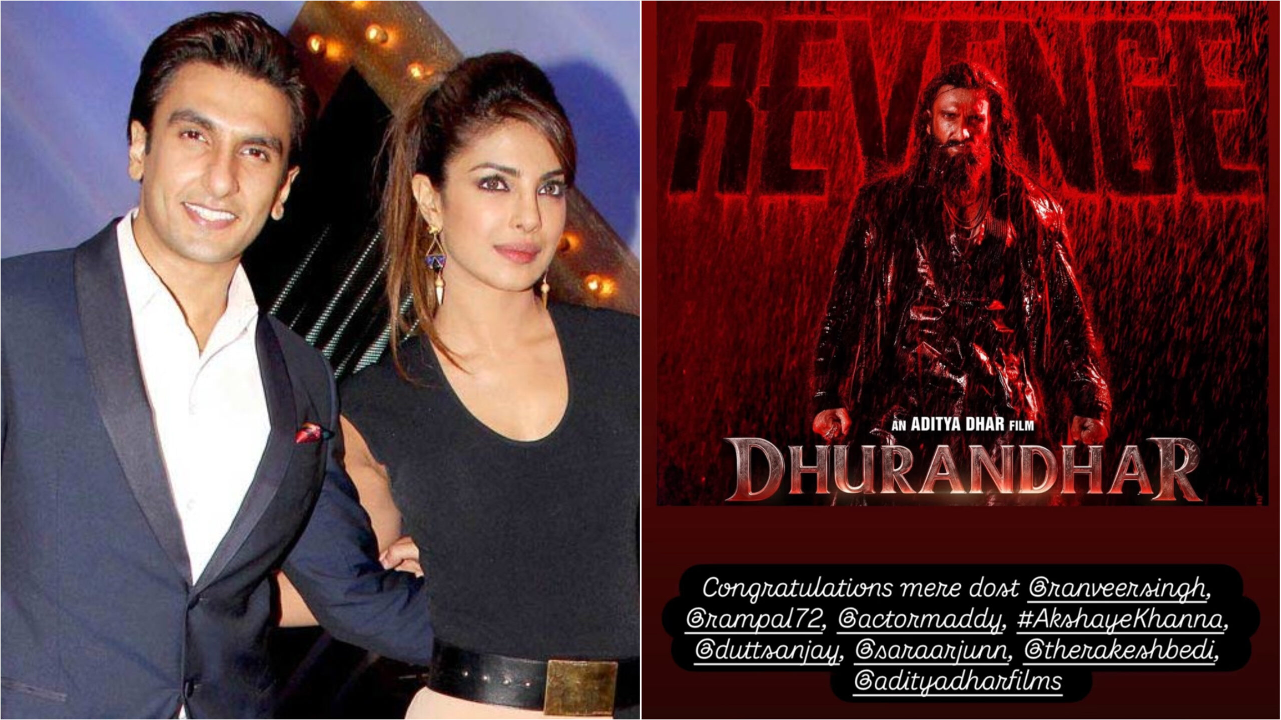 Priyanka Chopra Jonas praises Dhurandhar The Revenge