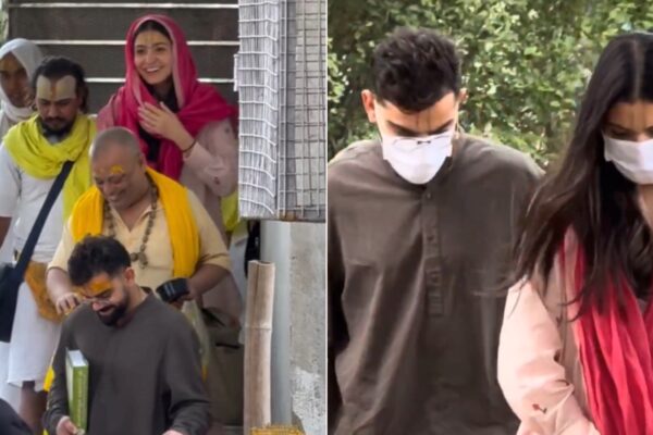 Virat And Anushka Visit Vrindavan